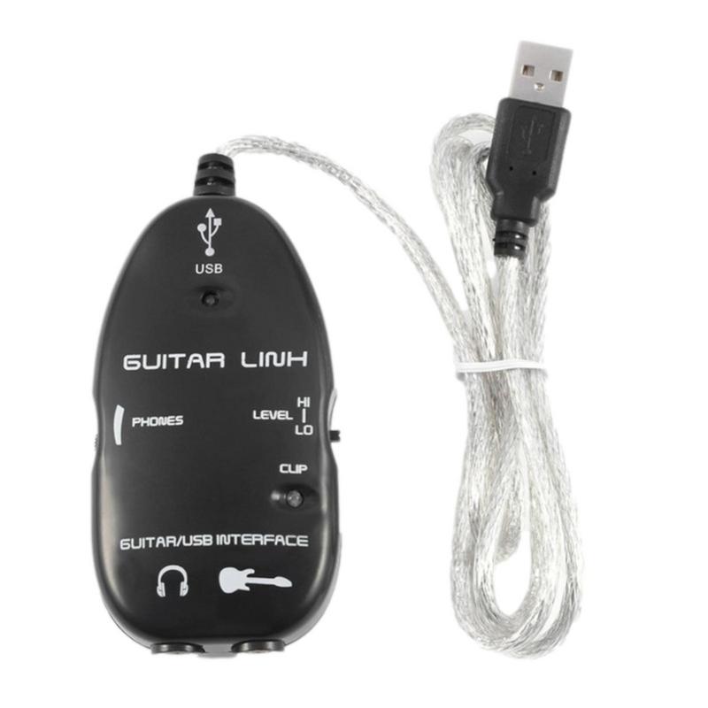 Audio Music Link - Guitar Link USB Interface Guitar Recording