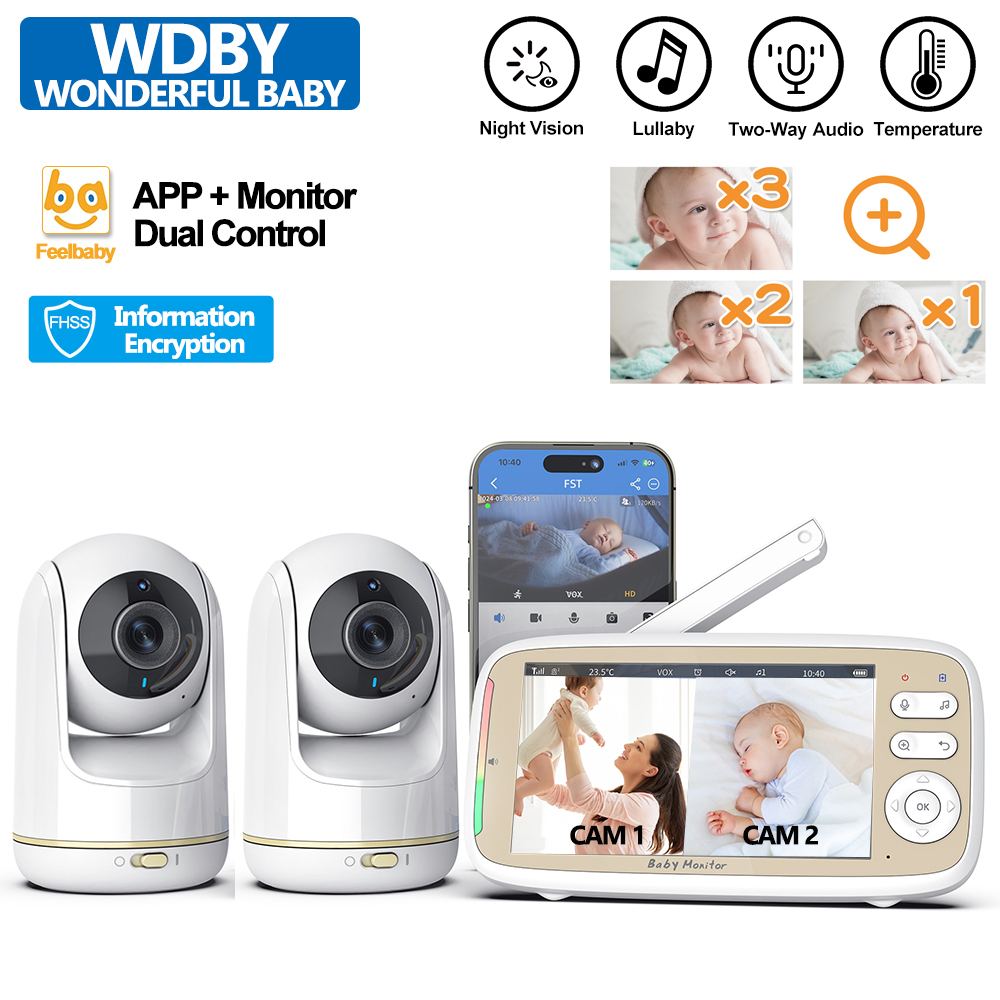 VB803 PRO Baby Monitor with 2p - огляд і ціна Audio Hd Music