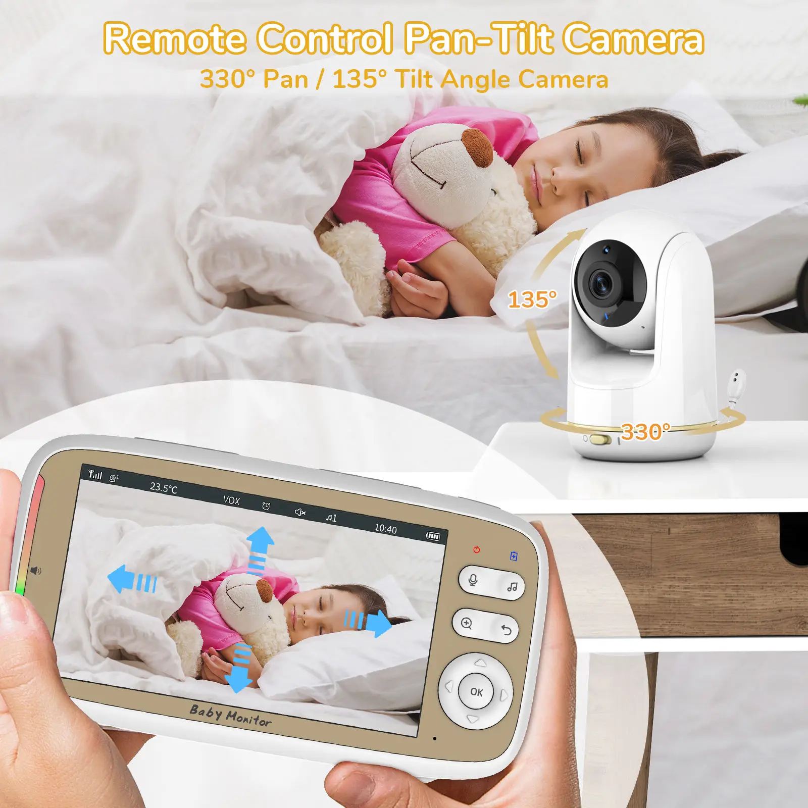 VB803 PRO Baby Monitor with 2p - огляд і ціна Audio Hd Music