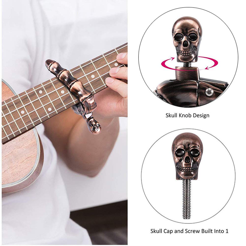 Guitar Capo Skull Capo for Aco - огляд і ціна Guitar Capo Clip
