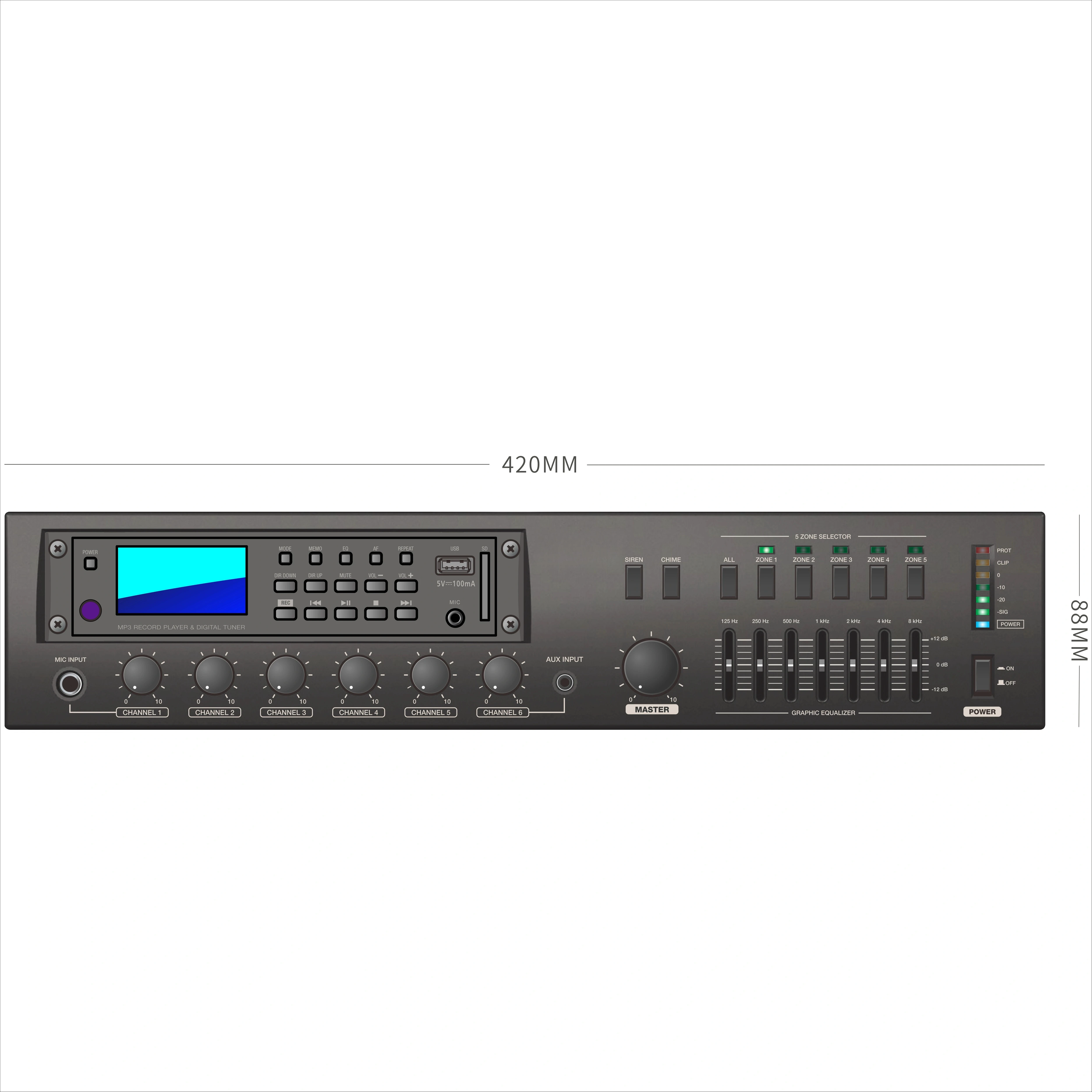 High-end digital power amplifi - огляд і ціна Audio Music Store