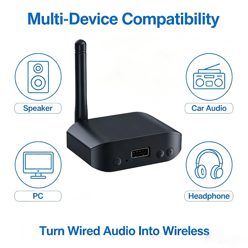 Wireless Audio Adapter Bluetoo - огляд і ціна Audio Music Link