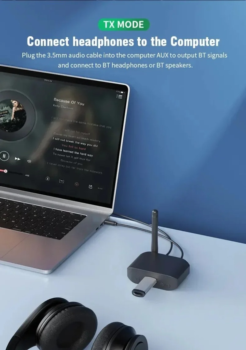 Wireless Audio Adapter Bluetoo - огляд і ціна Audio Music Link