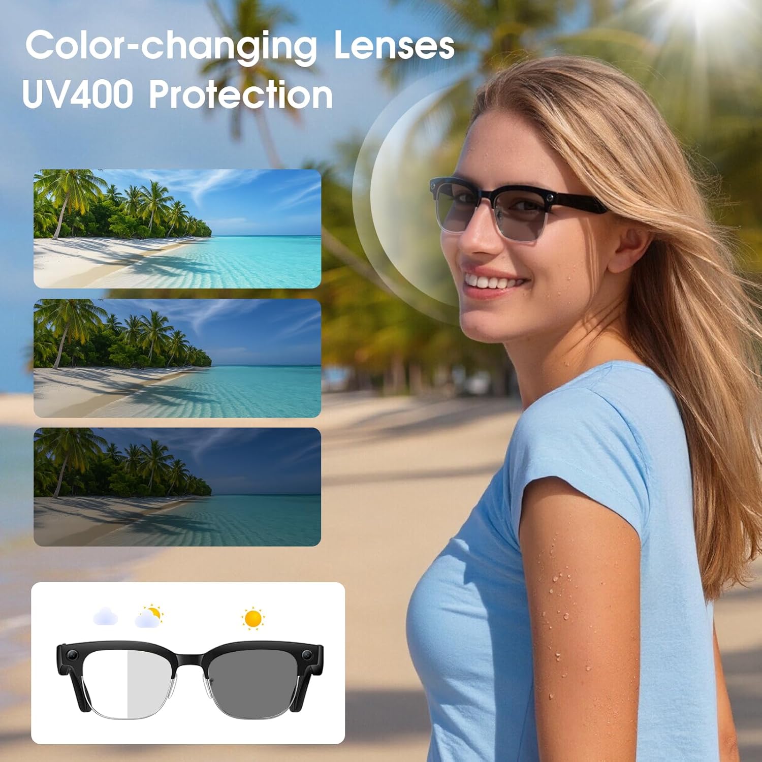 2026 New Men Smart AI Glasses  - огляд і ціна Audio Hd Music