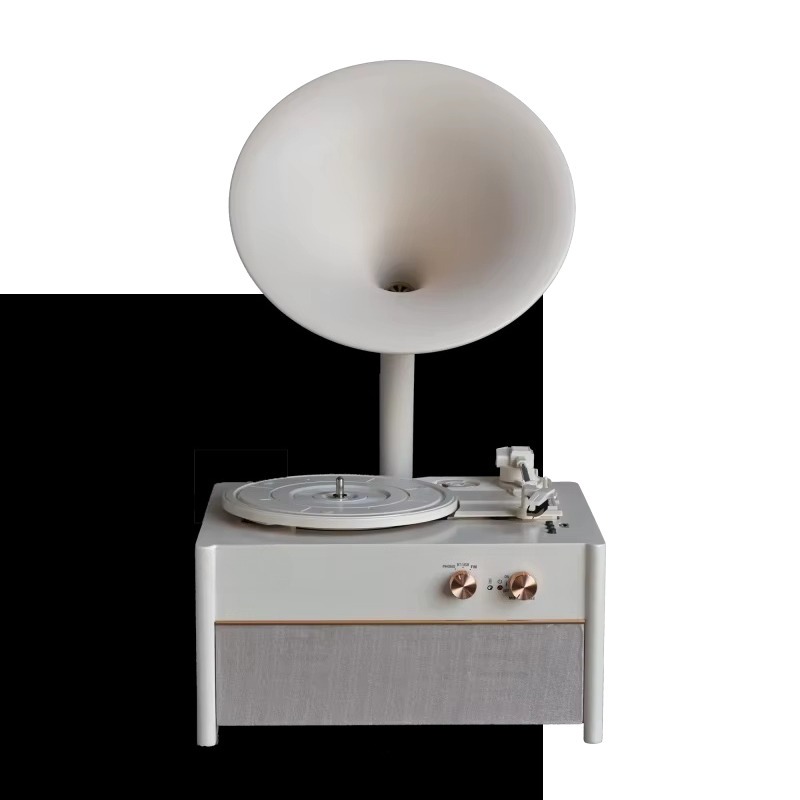 Elegant White Vinyl Record Pla - огляд і ціна Audio Music Player Pc