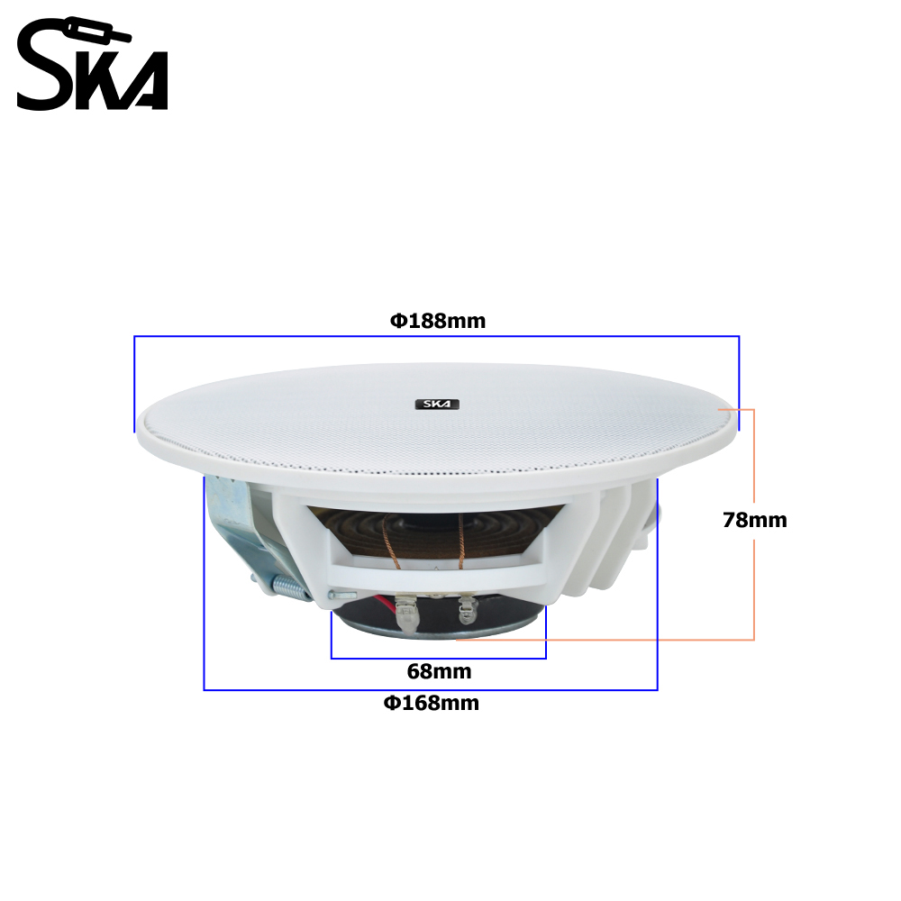6.5-inch 20W， 8ΩDual cone spea - огляд і ціна Audio Music Store