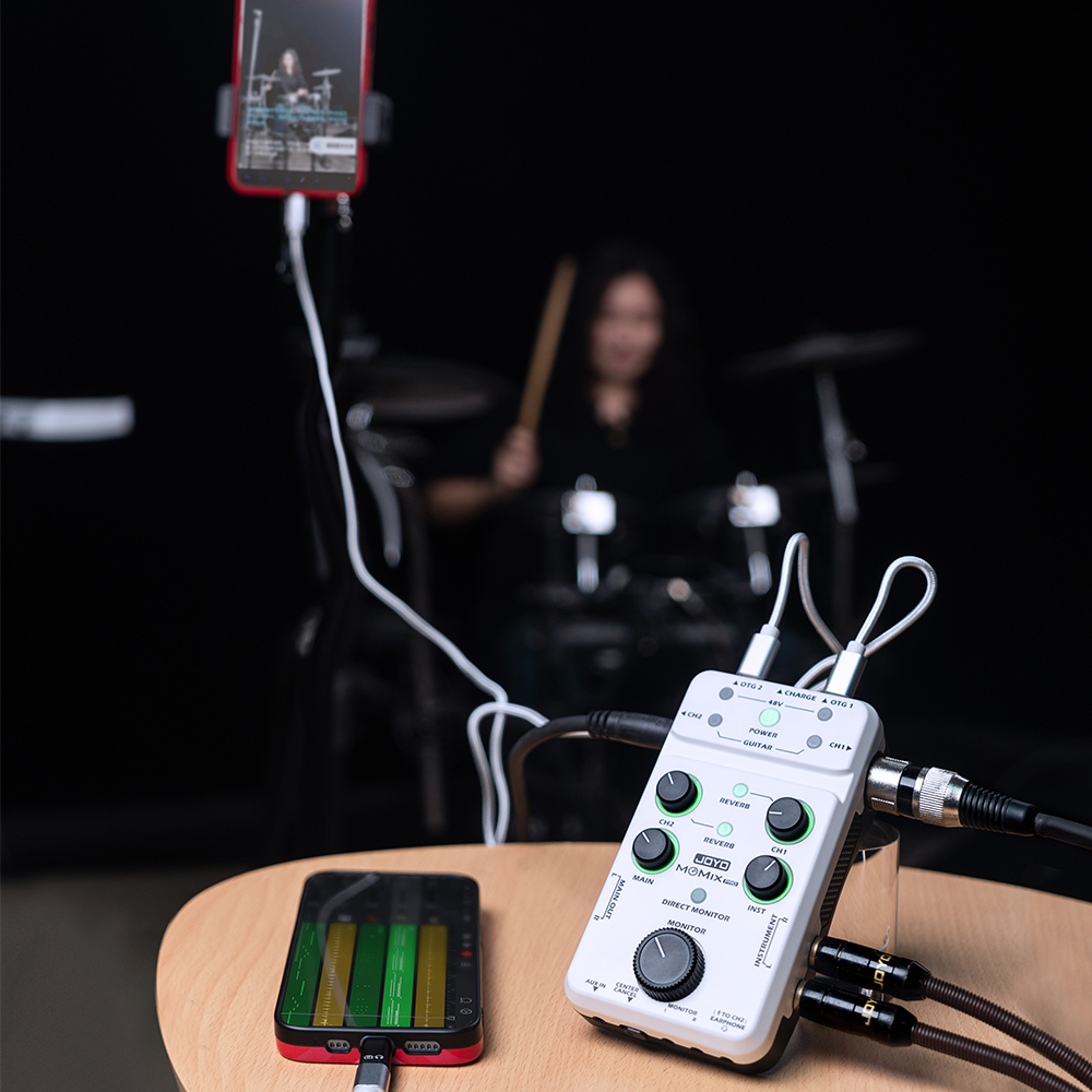 JOYO Audio Mixer MOMIX PRO Sui - огляд і ціна Audio Music Live