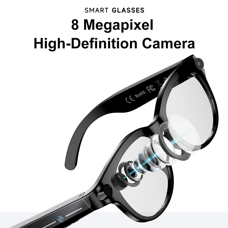 Lenovo 8K HD AI Smart Glasses  - огляд і ціна Audio Music To Video Ai