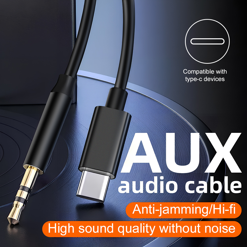 Type-C to 3.5mm AUX Audio Cabl - огляд і ціна Audio Music Link