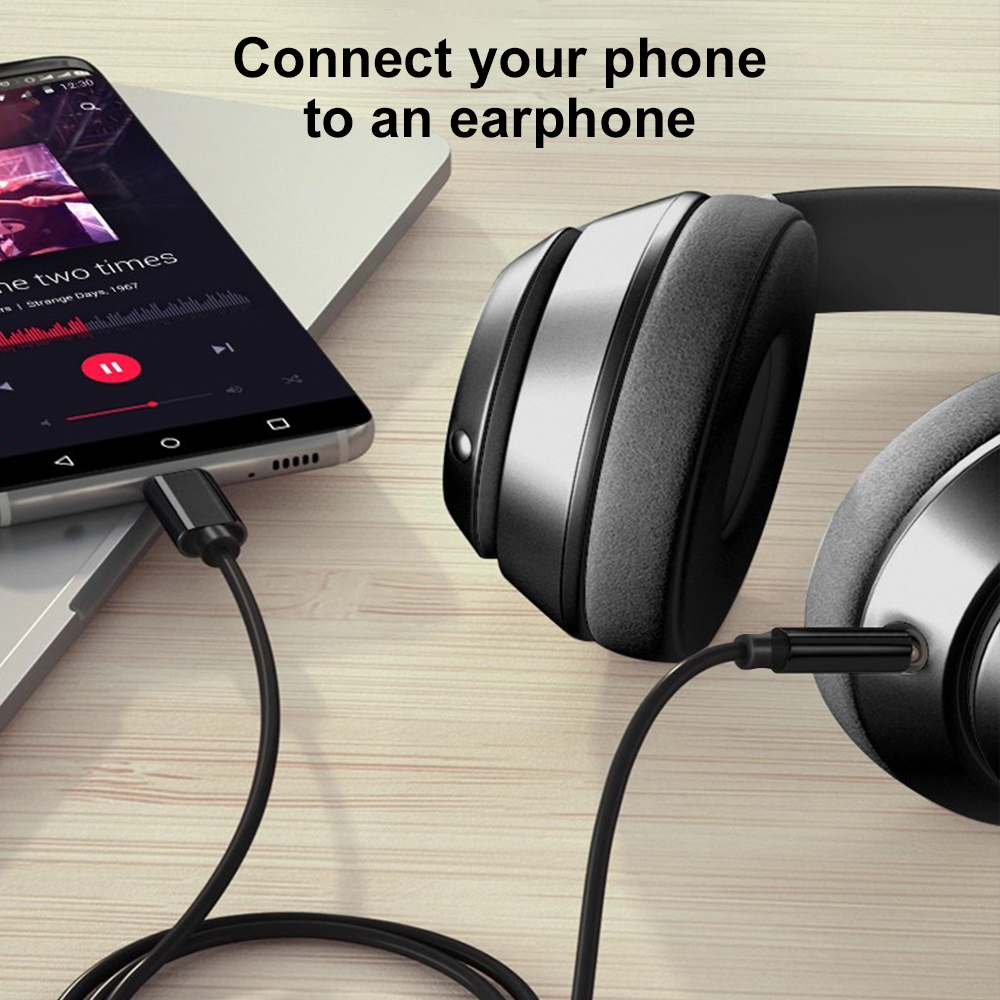 Type-C to 3.5mm AUX Audio Cabl - огляд і ціна Audio Music Link