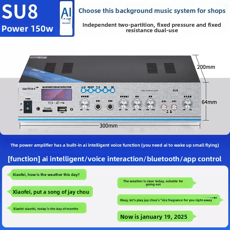 AI Intelligent Bluetooth Const - огляд і ціна Audio Music Store