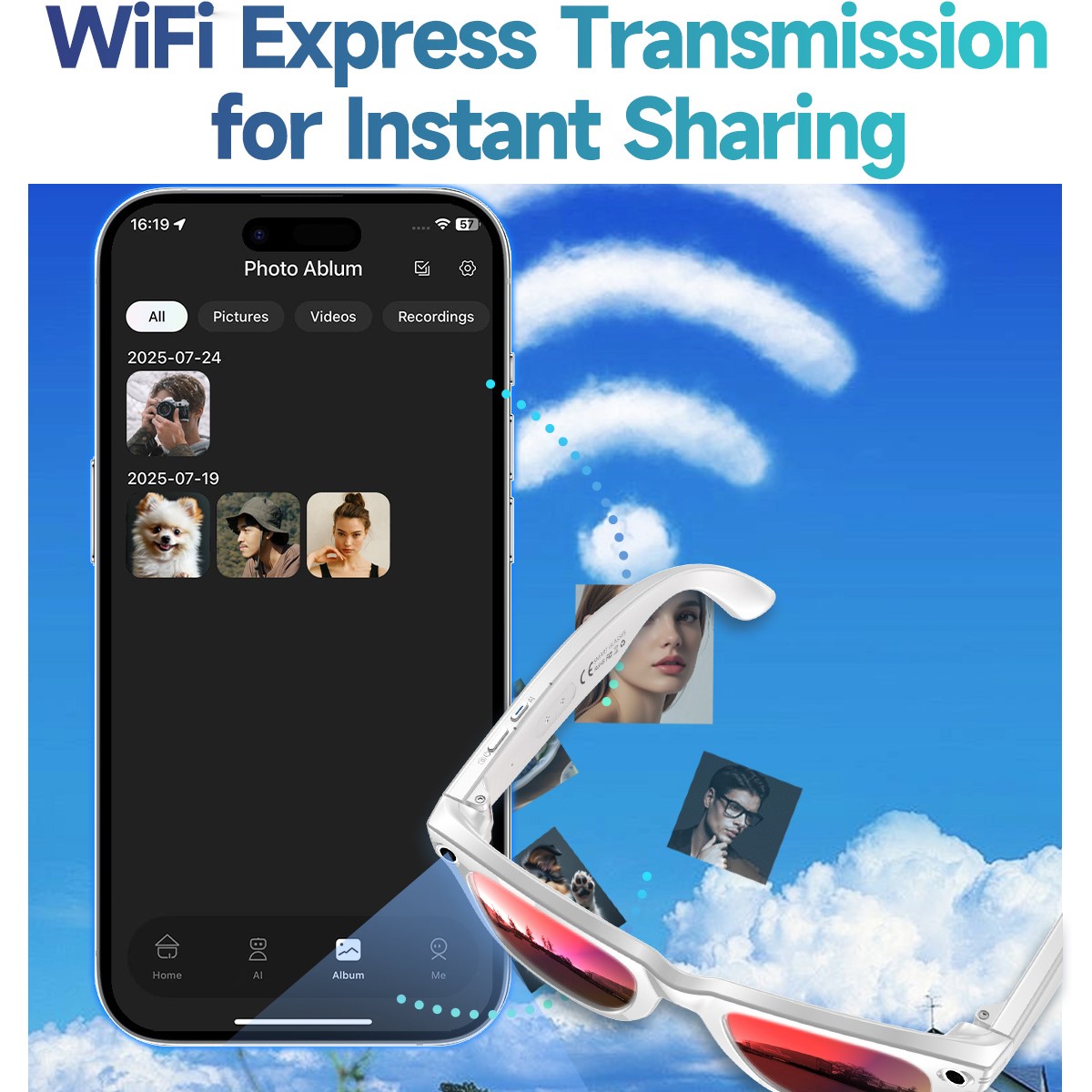 Trending Smart Sunglasses With - огляд і ціна Audio Music To Video Ai