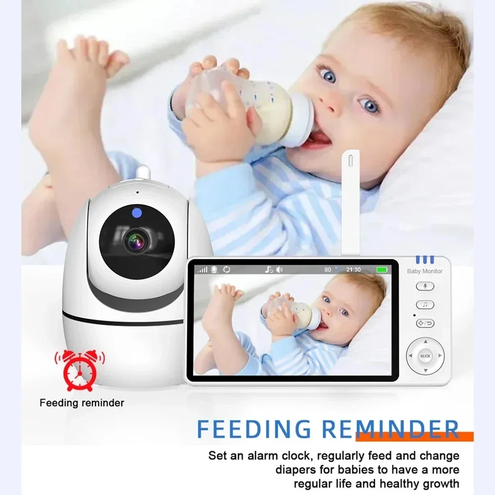 VBABM ABM501 Baby Monitor 5.0  - огляд і ціна Audio Detect Music
