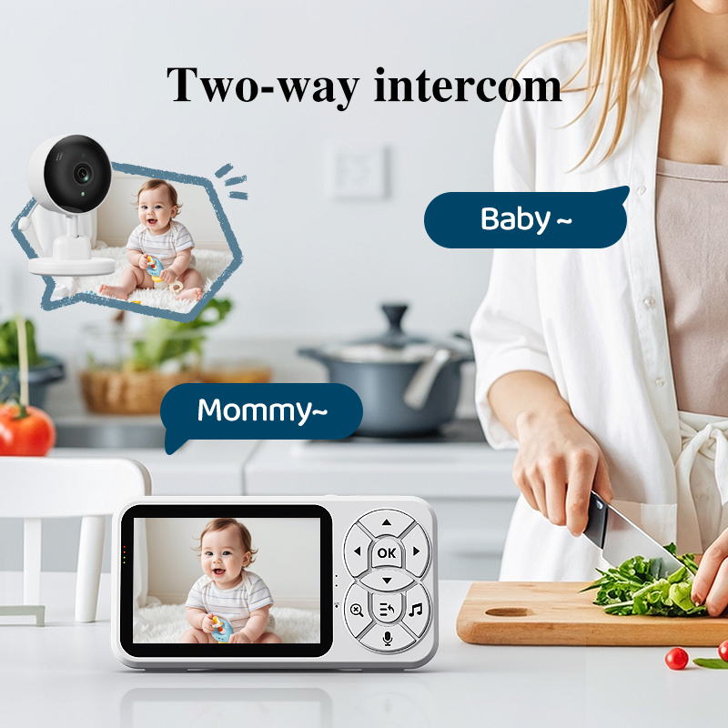 Danmini 3.5-inch Baby Monitor  - огляд і ціна Audio Detect Music
