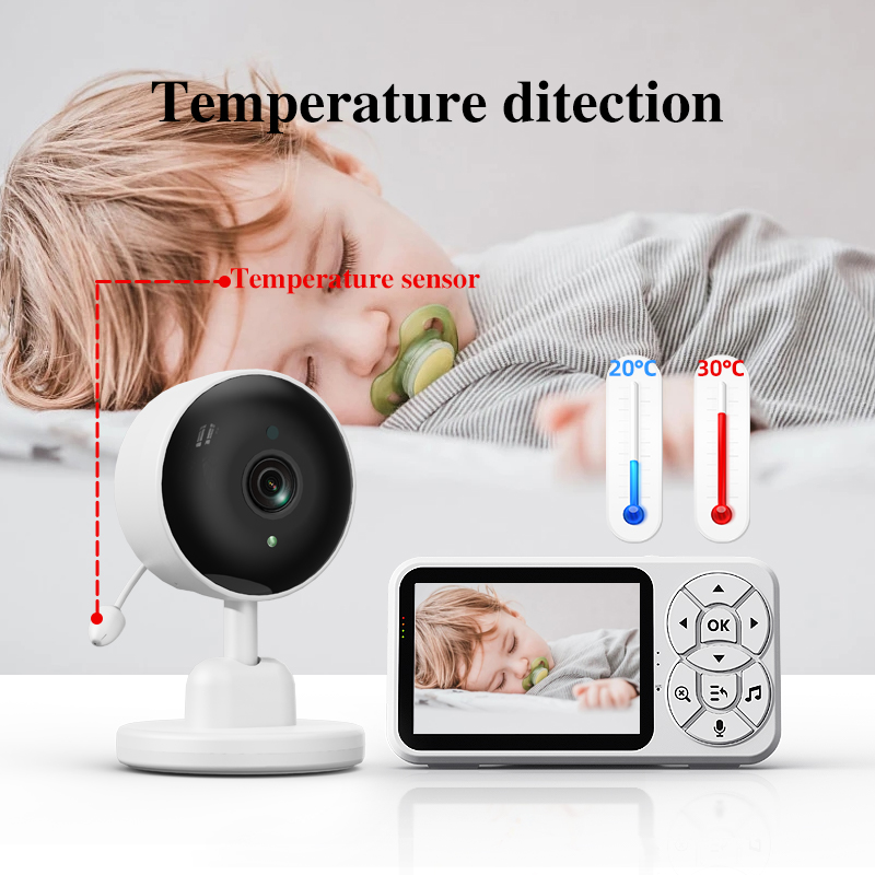 Danmini 3.5-inch Baby Monitor  - огляд і ціна Audio Detect Music