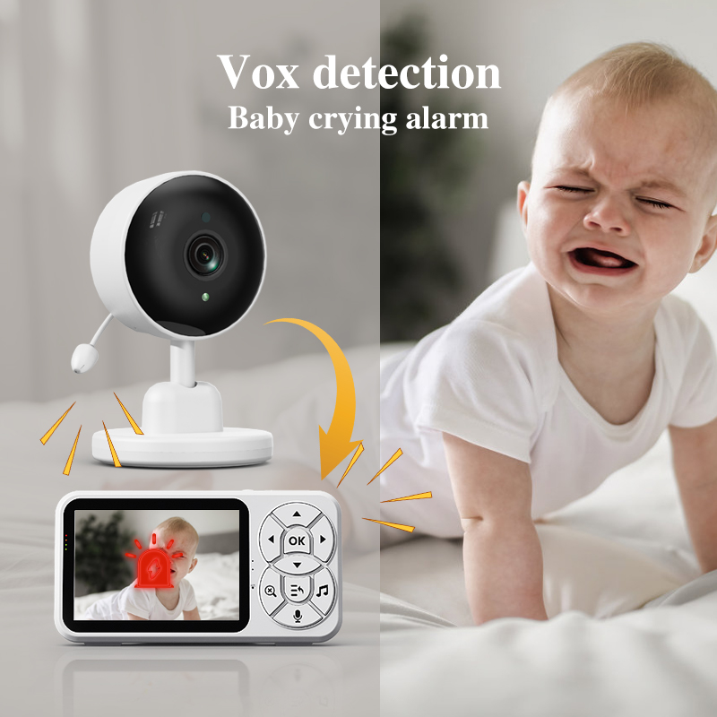 Danmini 3.5-inch Baby Monitor  - огляд і ціна Audio Detect Music