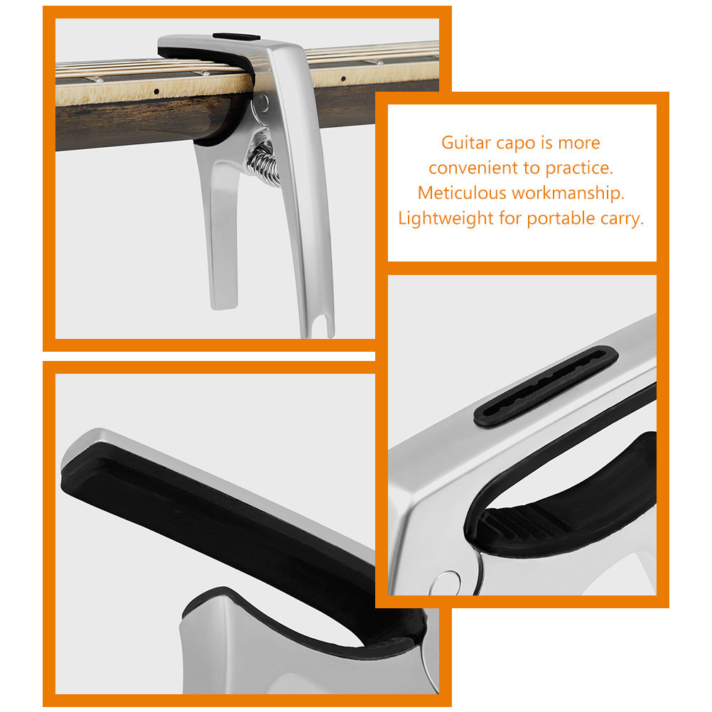 Guitar Capo Versatile Metal Ca - огляд і ціна Guitar Capo Clip