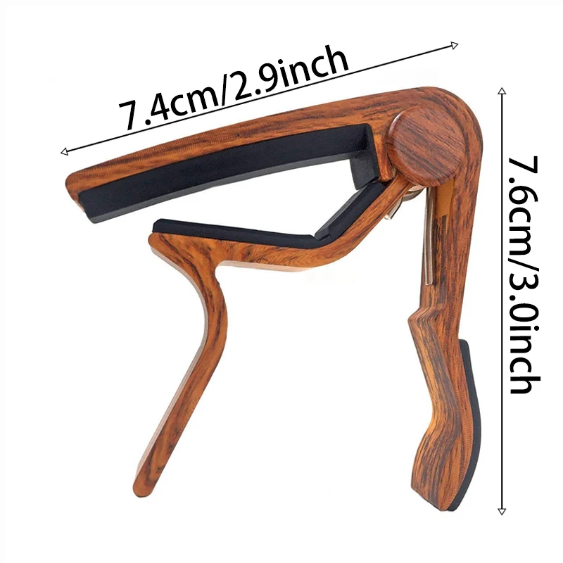 High-Quality Zinc Alloy Guitar - огляд і ціна Guitar Capo Clip