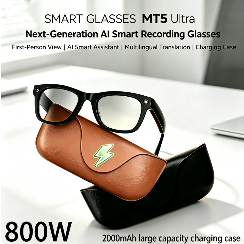 2026 AI smart Glasses HD 800W  - огляд і ціна Audio Music To Video Ai