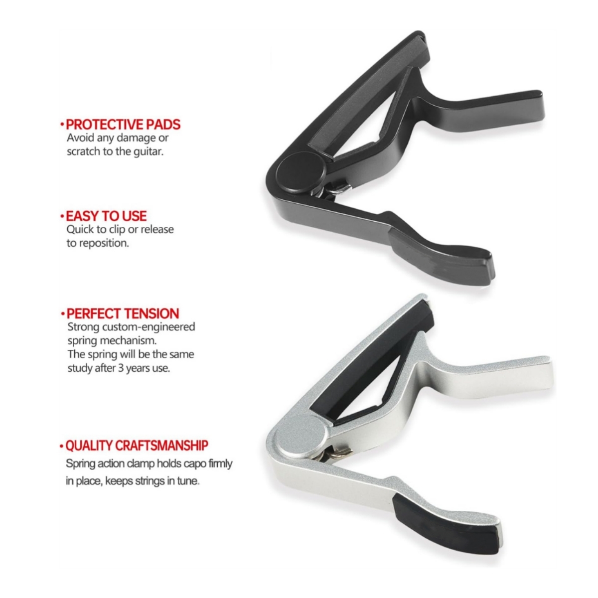 Miwayer Guitar Capo - Precisio - огляд і ціна Guitar Capo Clip
