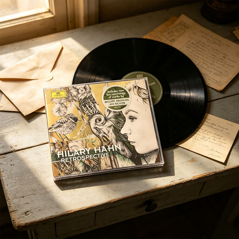 CD 'Retrospective' Hilary Hahn - огляд і ціна Audio Music Live