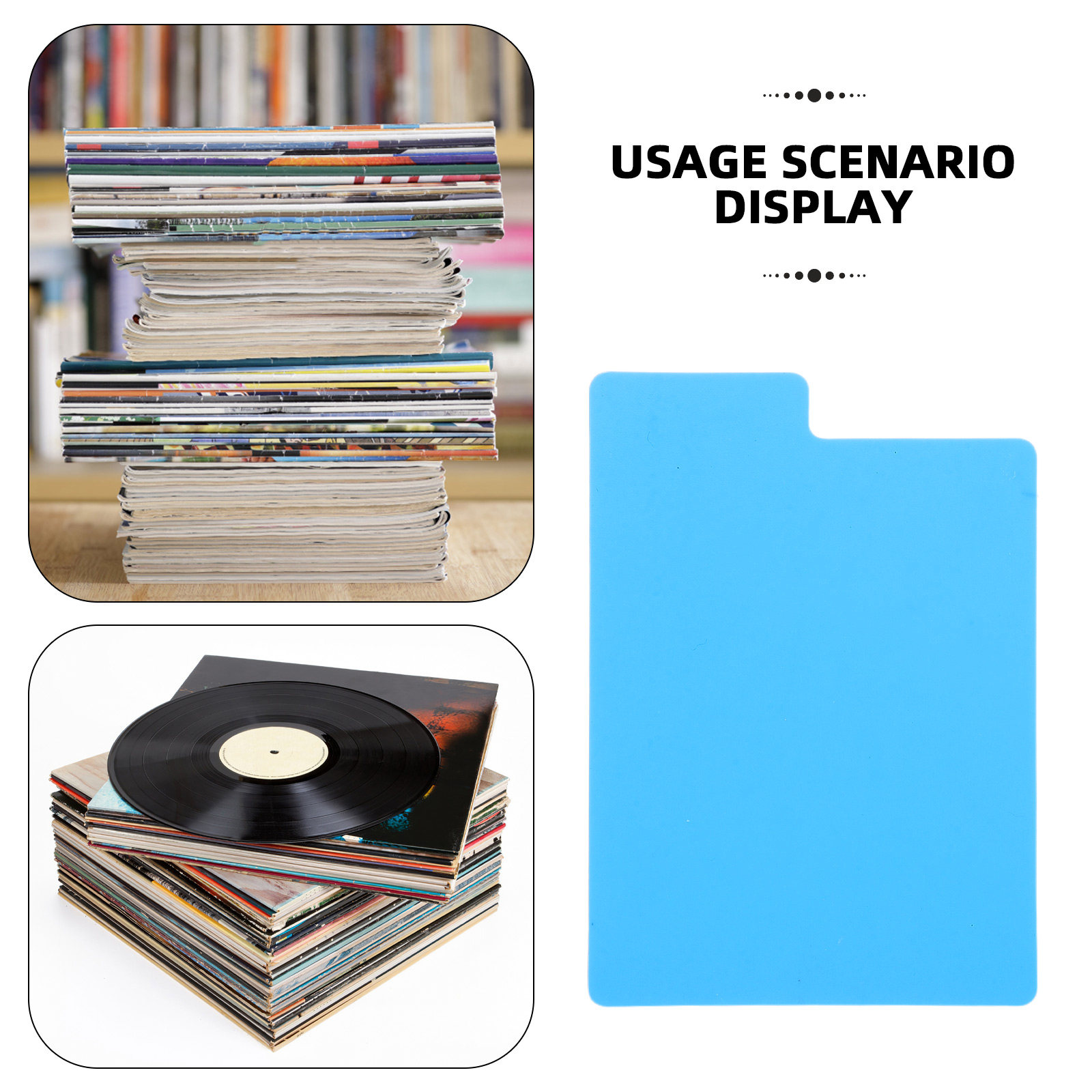 50Pcs Vinyl Record Dividers DI - огляд і ціна Audio Music Store