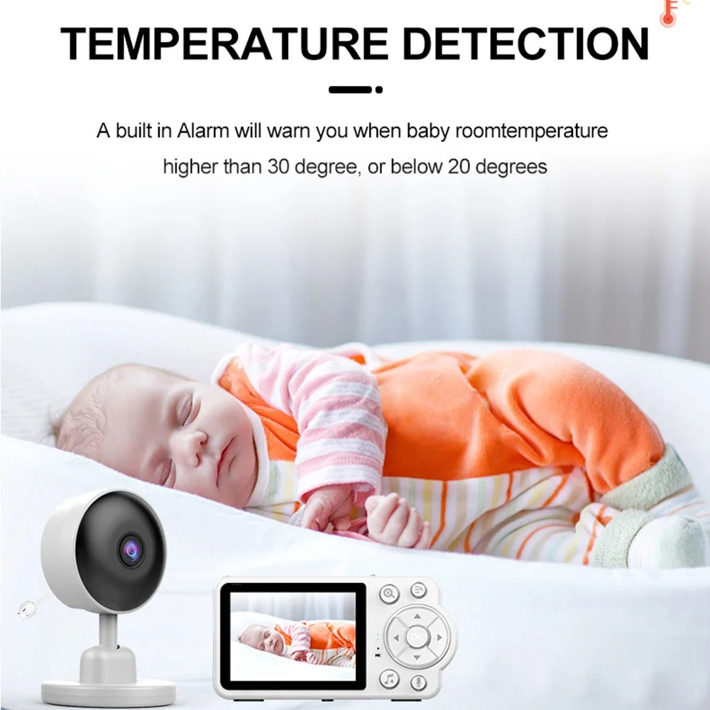 2.8 Inch Video Baby Monitor Di - огляд і ціна Audio Hd Music