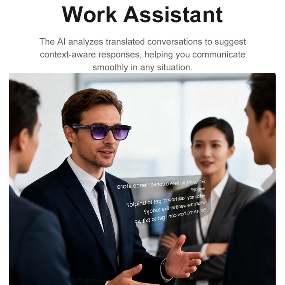 Smart Glasses AI Assistant Rea - огляд і ціна Audio Music To Video Ai