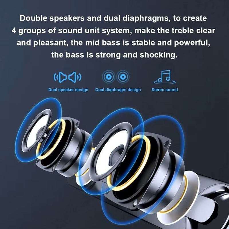 Caixa De Som Wired Speaker Sou - огляд і ціна Audio Music Player Pc