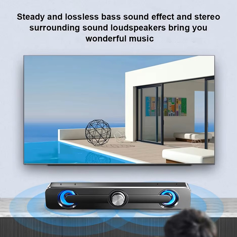 Caixa De Som Wired Speaker Sou - огляд і ціна Audio Music Player Pc