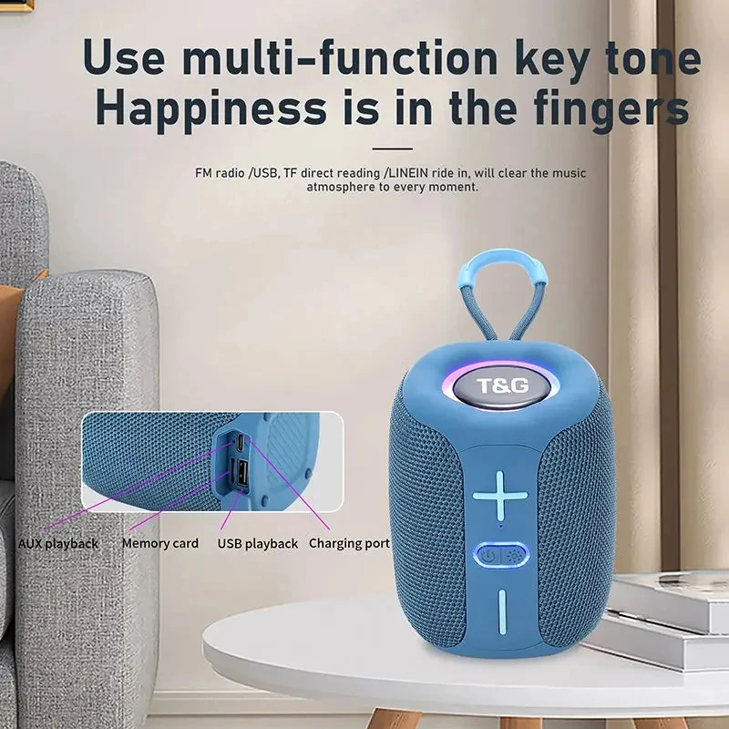 Caixa De Som Speaker Bluetooth - огляд і ціна Audio Music Player Pc
