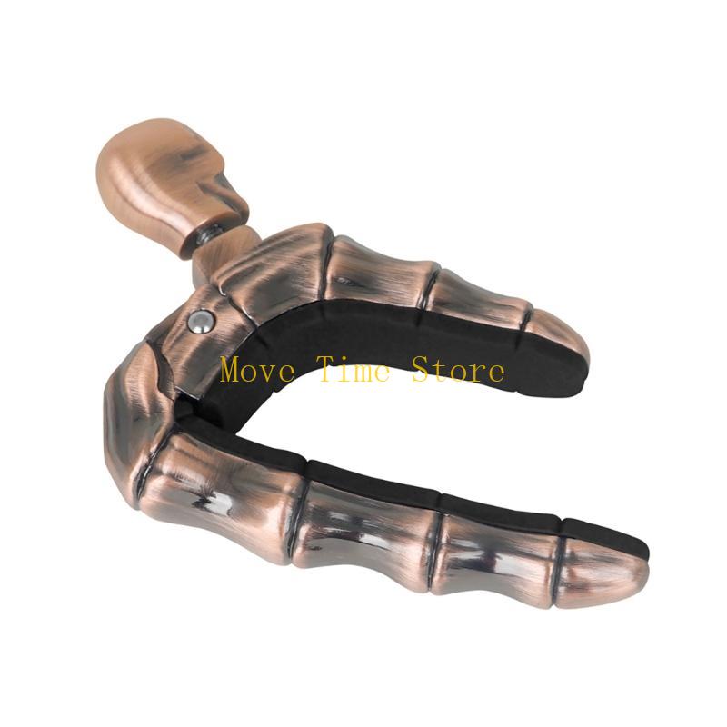 92ME Skull Guitar Tuning Clamp - огляд і ціна Guitar Capo Clip