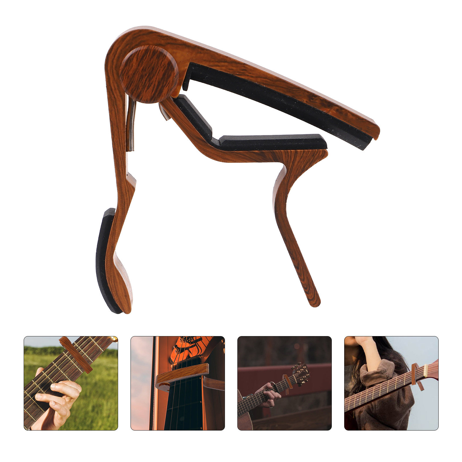 Metal Guitar Capo Zinc Alloy C - огляд і ціна Guitar Capo Clip