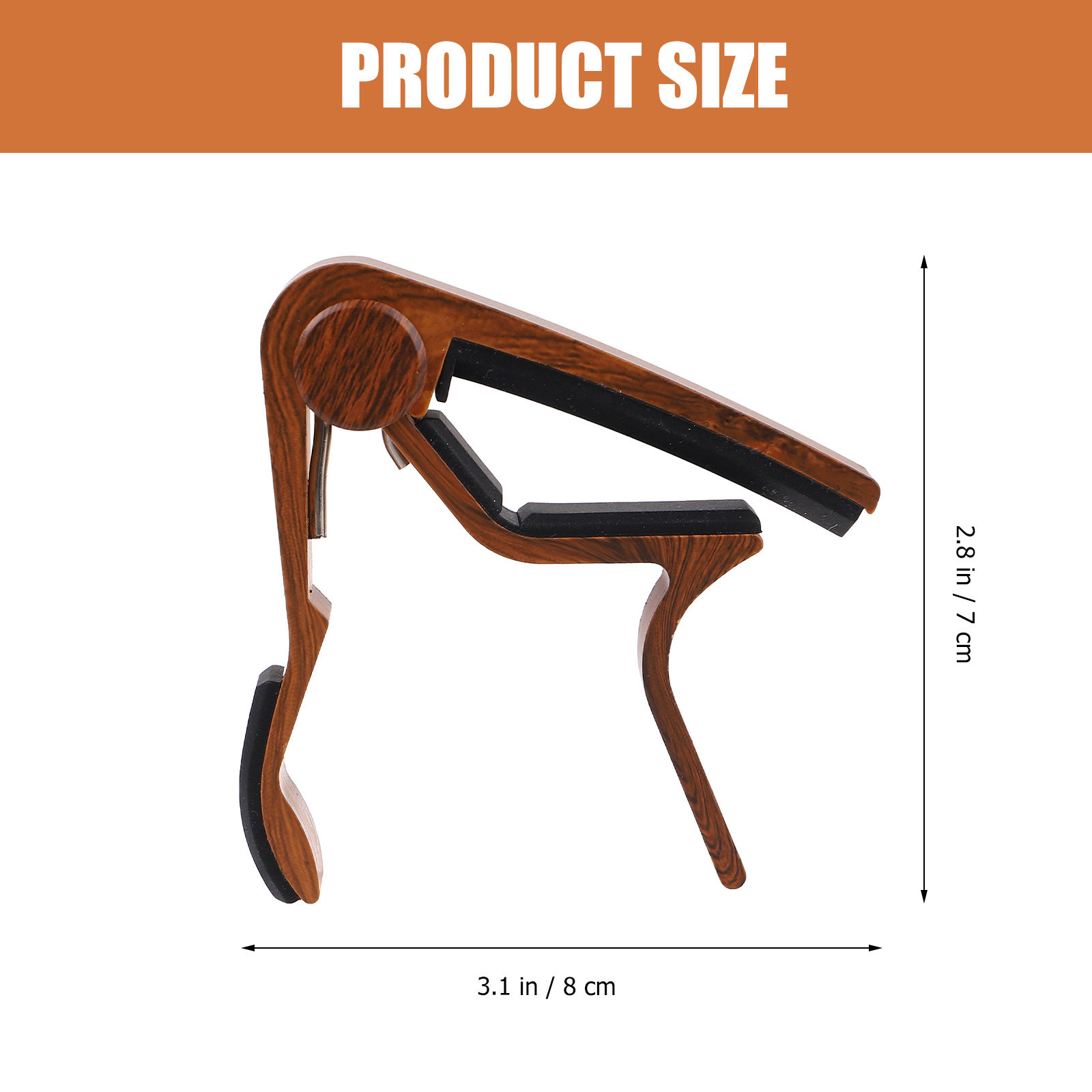Metal Guitar Capo Zinc Alloy C - огляд і ціна Guitar Capo Clip