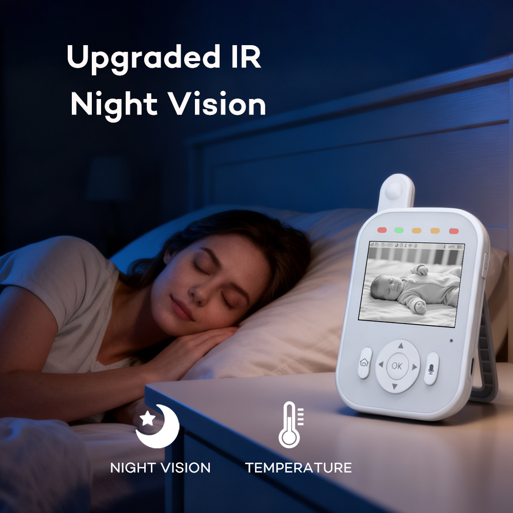 Baby Monitor Wireless Indoor 2 - огляд і ціна Audio Detect Music