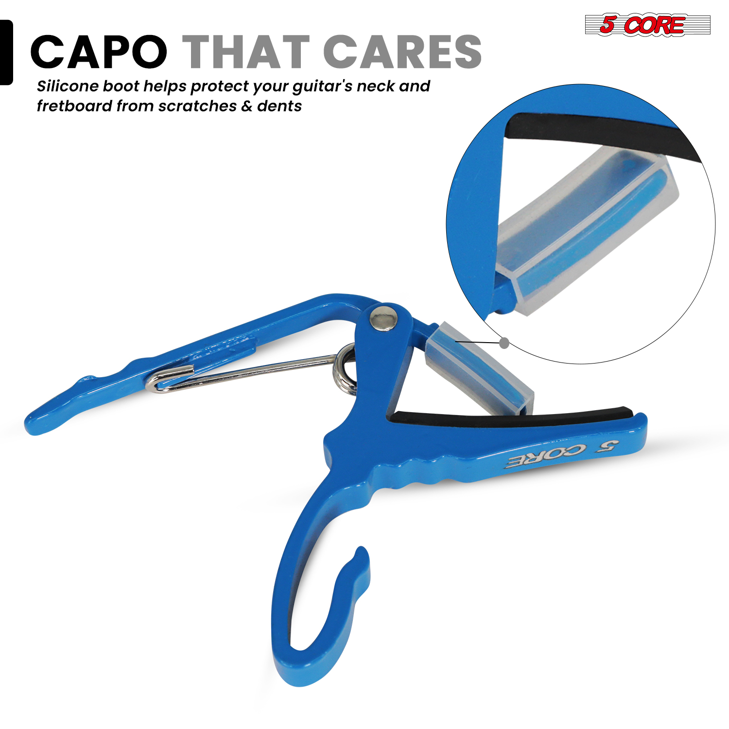 5Core Capo Acoustic Electric G - огляд і ціна Guitar Capo Clip