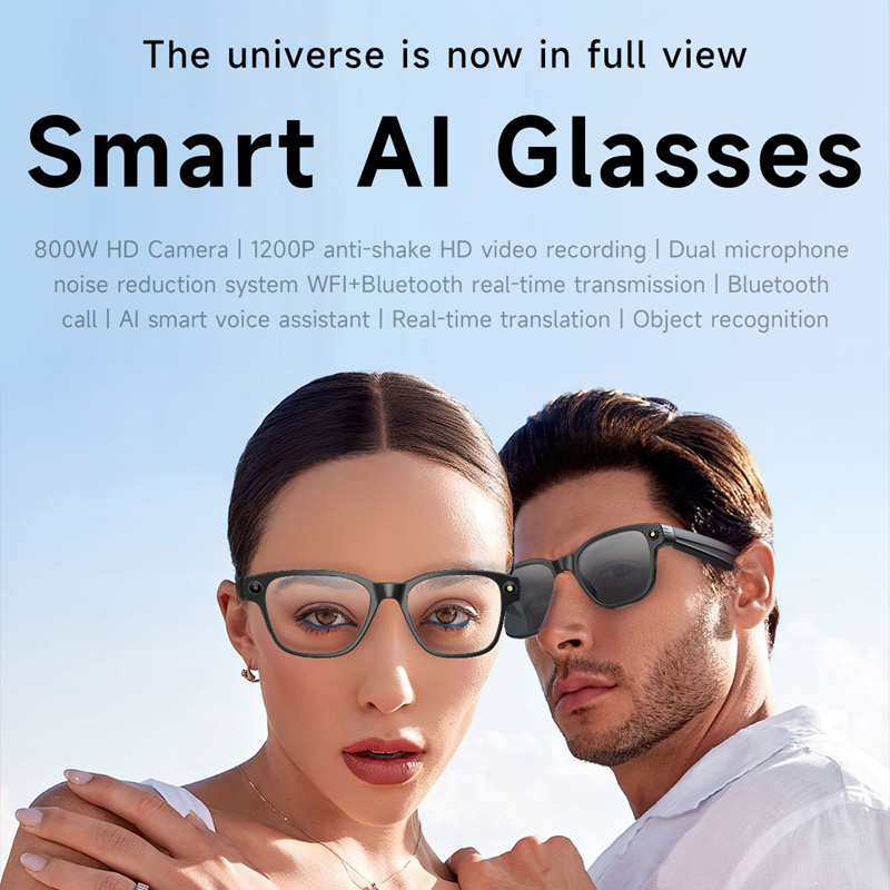 AI Smart Glasses 8 Million Cam - огляд і ціна Audio Music To Video Ai