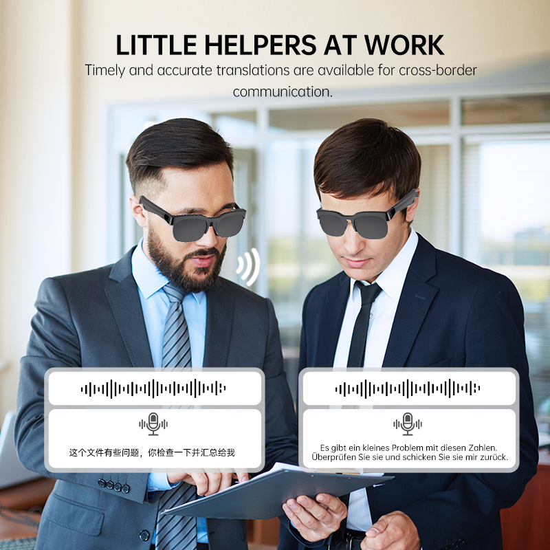 Smart AI Audio Glasses, Wirele - огляд і ціна Audio Music To Video Ai