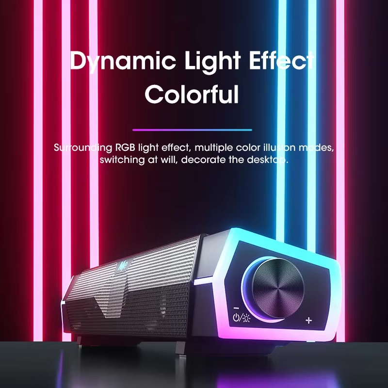 4D Stereo Computer Speaker Bar - огляд і ціна Audio Music Player Pc