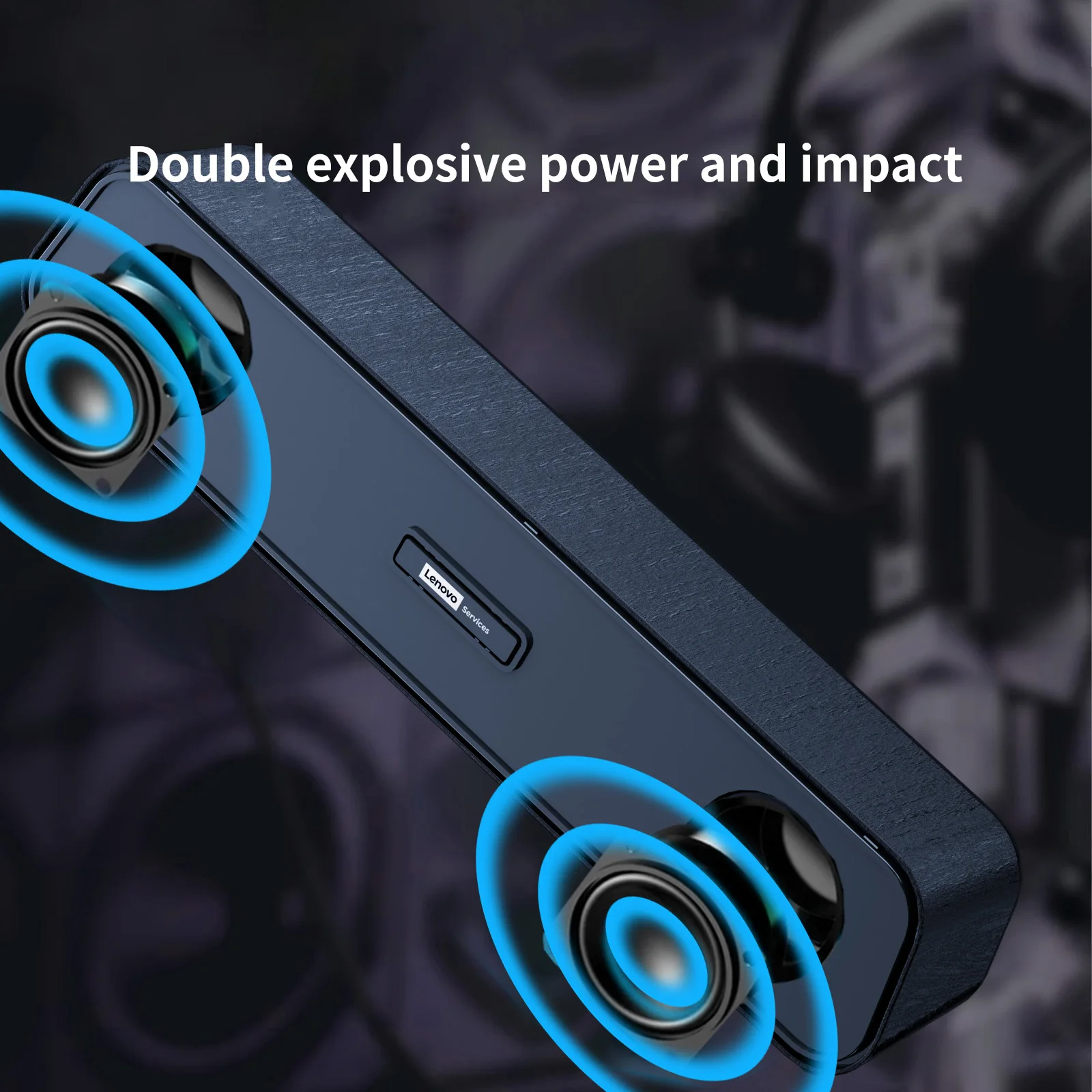 Lenovo USB Stereo Desktop Spea - огляд і ціна Audio Music Player Pc